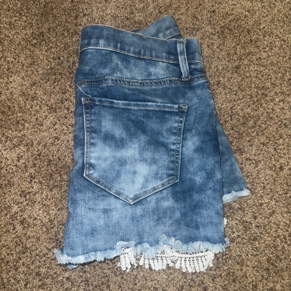 High Rise Mudd Shorts - Picture 6 of 7